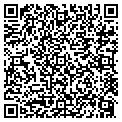 QR code with W P J K contacts