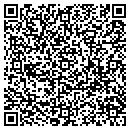 QR code with V & M Mfg contacts