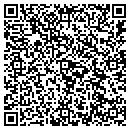 QR code with B & H Self Storage contacts