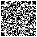 QR code with P J Textiles contacts