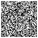 QR code with B J Bindery contacts