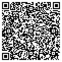QR code with H & D contacts