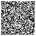 QR code with H & J contacts