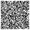QR code with H and M Travel contacts