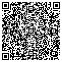QR code with B B & T contacts