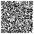 QR code with B B & T contacts