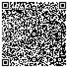 QR code with H & C Auto Glass Service contacts