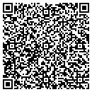 QR code with C & C Glass & More Inc contacts