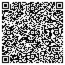 QR code with K P Printing contacts