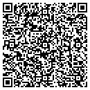 QR code with B B & T contacts