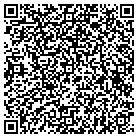 QR code with H & R Video & Tanning Center contacts