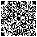 QR code with B J's Lounge contacts