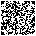 QR code with W & R contacts