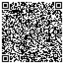 QR code with HB Springs contacts
