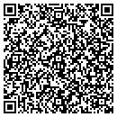 QR code with P J V Corporation contacts