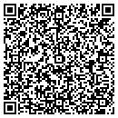 QR code with P M Time contacts