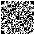 QR code with W & A contacts