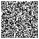 QR code with P M Service contacts