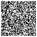 QR code with R & W Farm contacts