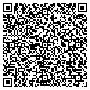 QR code with P J's Transportation contacts