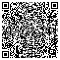 QR code with B B & T contacts