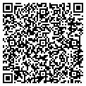 QR code with K C C R contacts