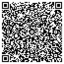 QR code with B & F Inc contacts