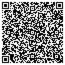 QR code with T and W Trucking contacts