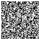QR code with K D Bags contacts