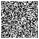 QR code with K J B B Radio contacts