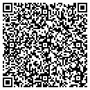 QR code with B J Upholstery contacts