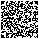 QR code with B & C Hardware & Gifts contacts