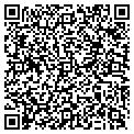 QR code with R & A Bar contacts