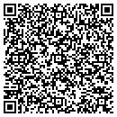 QR code with E & B Nursery contacts