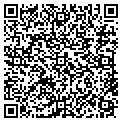 QR code with S C H R contacts