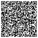 QR code with R Gilbert contacts