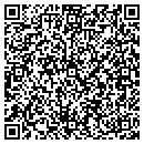 QR code with P & P Hay Hauling contacts