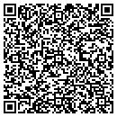 QR code with H Campodonica contacts
