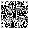 QR code with B & T contacts