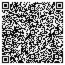 QR code with R & B Video contacts