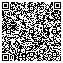 QR code with B & C Awning contacts