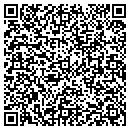 QR code with B & A Auto contacts