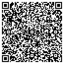 QR code with P R Travel contacts