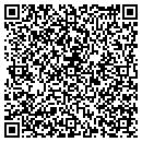 QR code with D & E Siding contacts