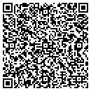 QR code with H B Custom Cabinets contacts