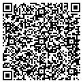 QR code with M C C S contacts