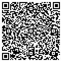 QR code with M & B contacts