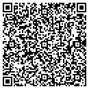 QR code with H & H Cycle contacts