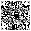 QR code with B & F Towing contacts