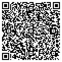QR code with D & D contacts